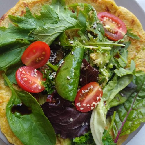 Savoury Chickpea Pancake